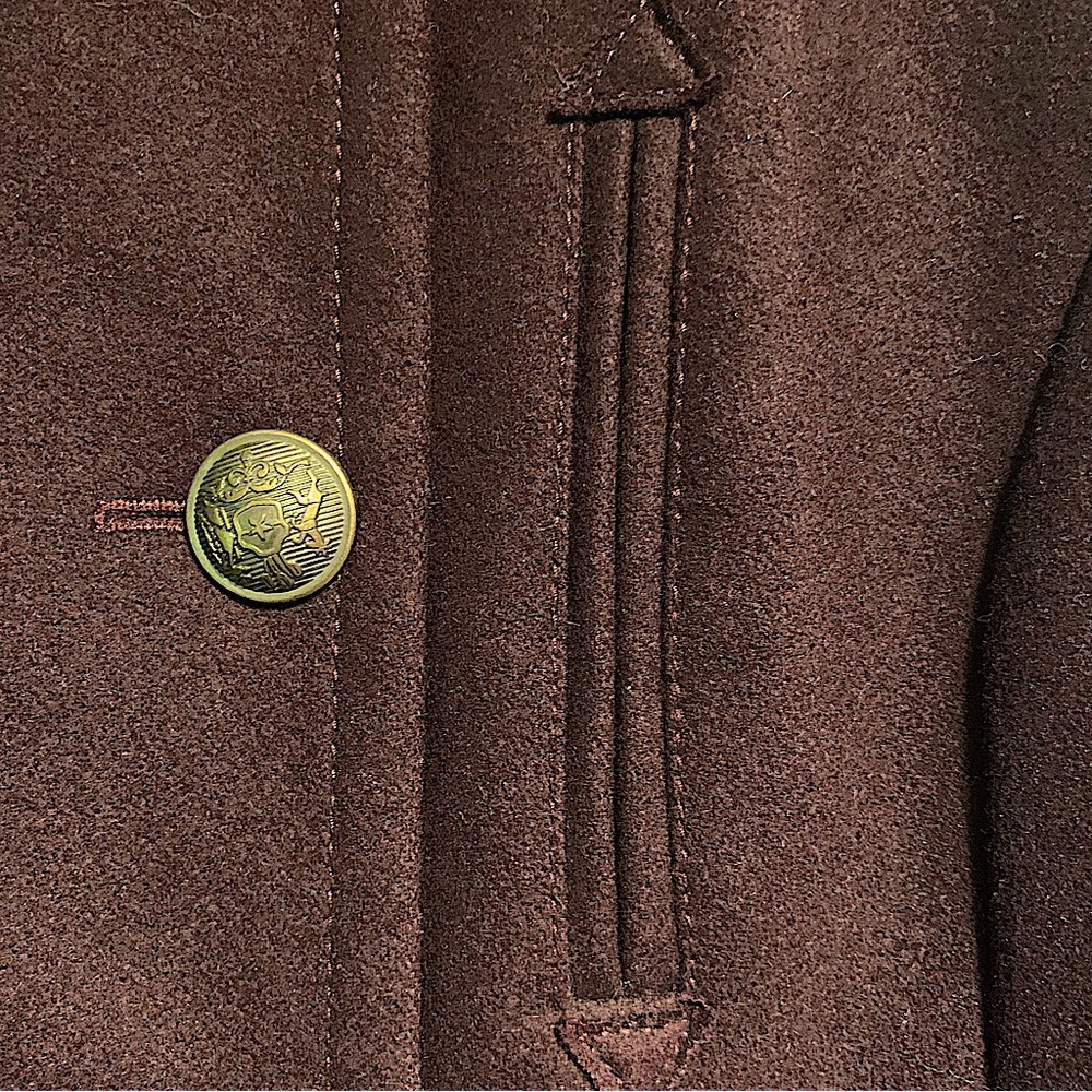 LOFT military style wool peacoat - Picture 8 of 13